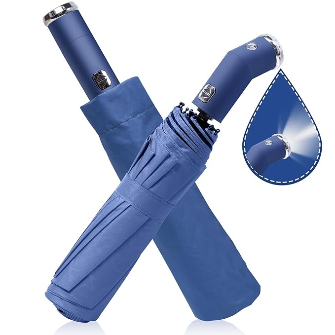 Automatic Umbrella with Light -Combo