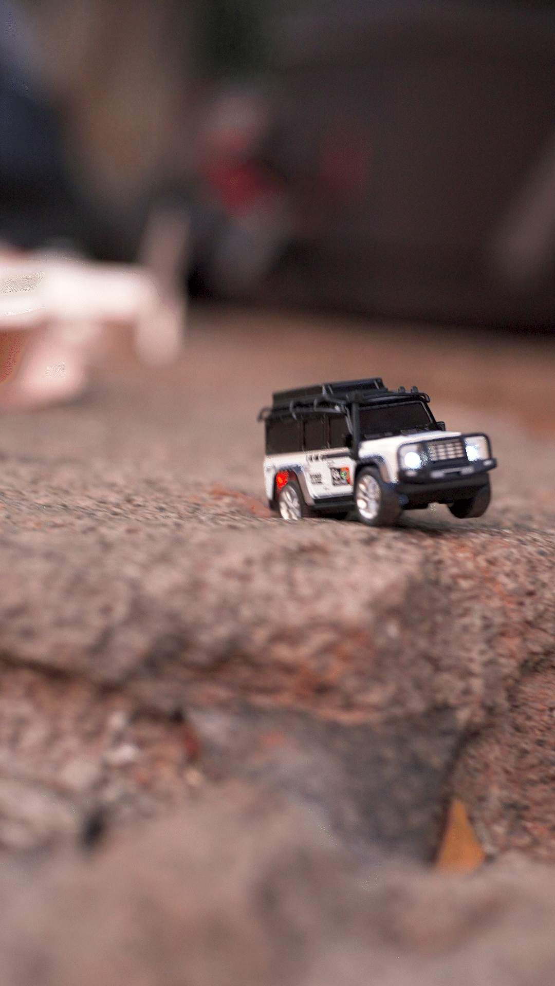 Miniature Defender RC Car -  Metal
