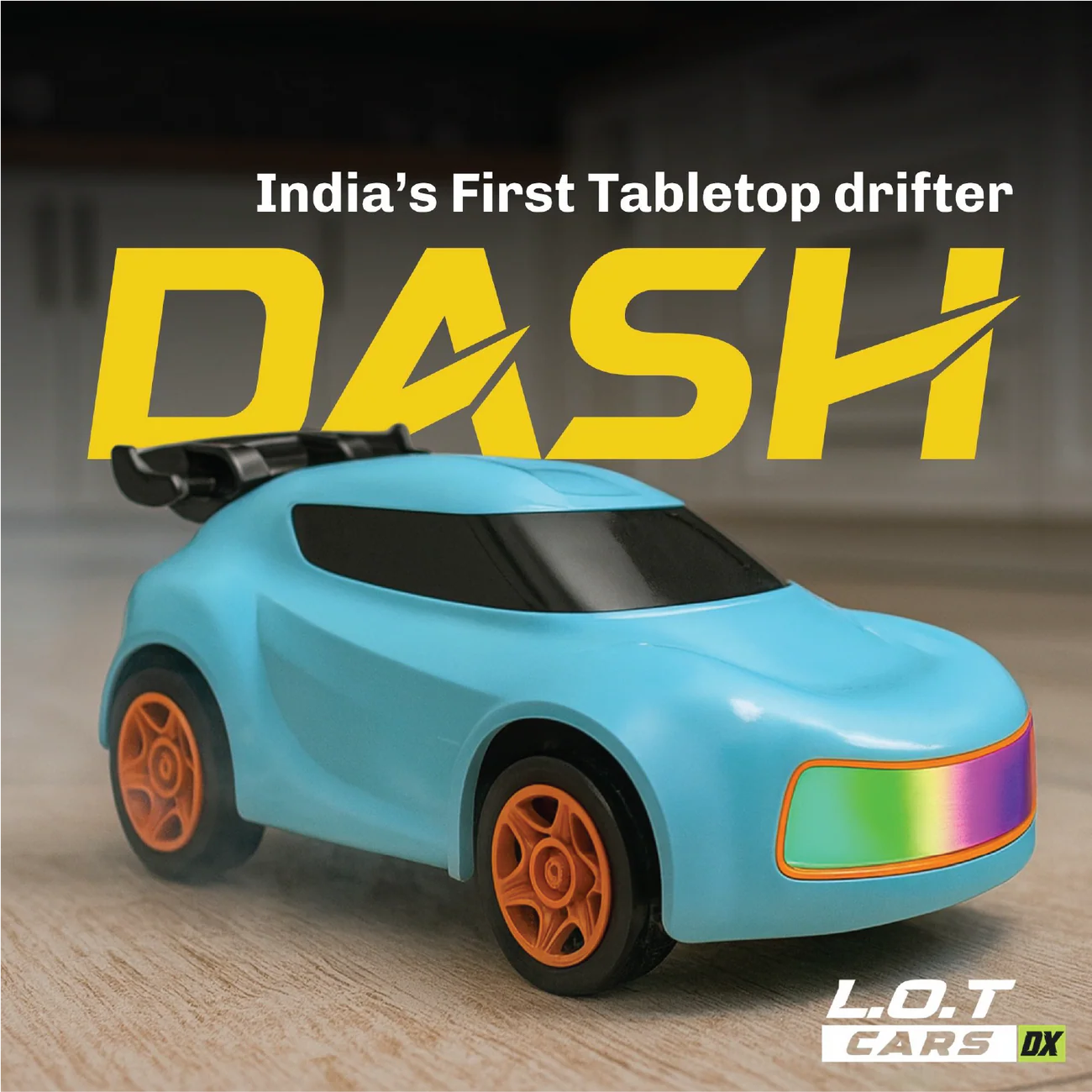 L.O.T Cars Dash - 1:64 Scale Mini RC Drift Car