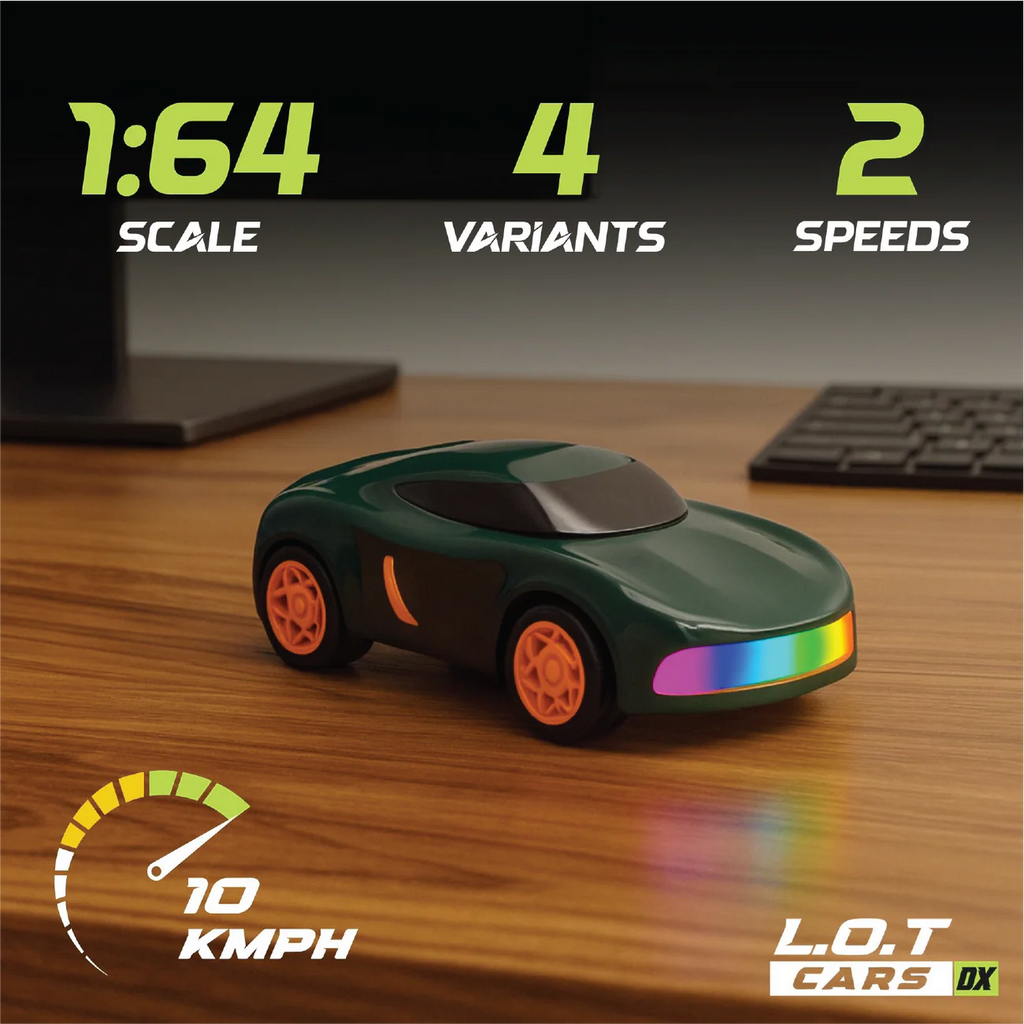 L.O.T Cars Dash - 1:64 Scale Mini RC Drift Car