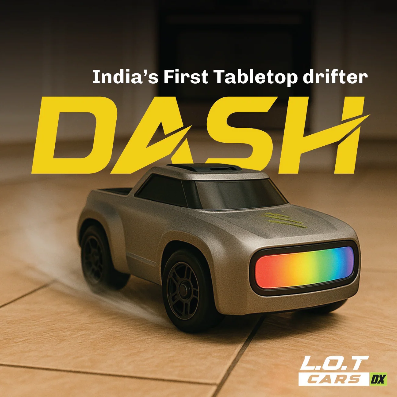 L.O.T Cars Dash - 1:64 Scale Mini RC Drift Car