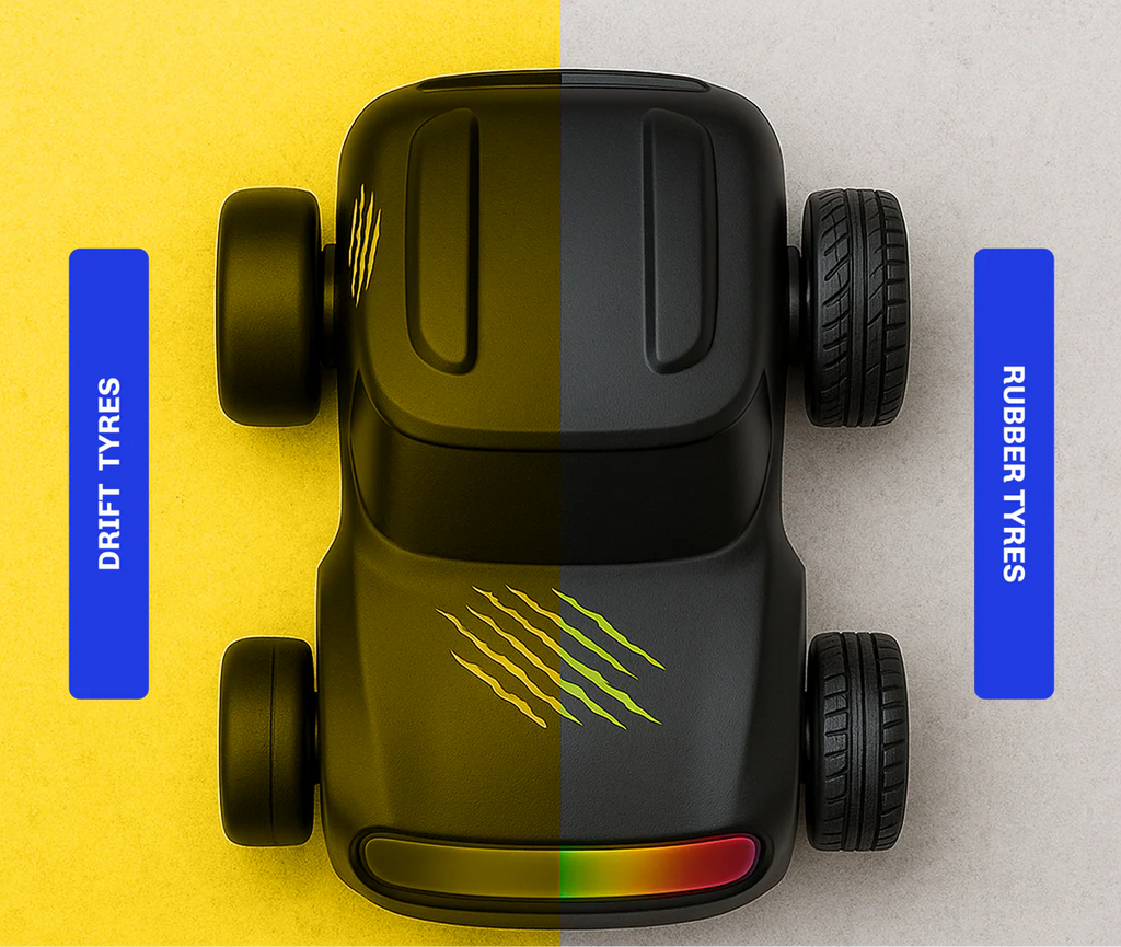 L.O.T Cars Dash - 1:64 Scale Mini RC Drift Car