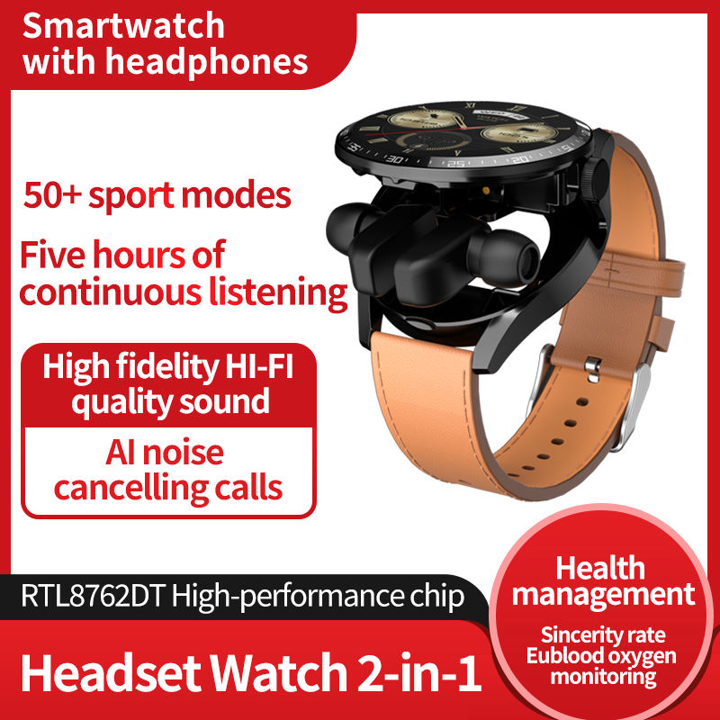 GT5 Buds 2-in-1 Smartwatch
