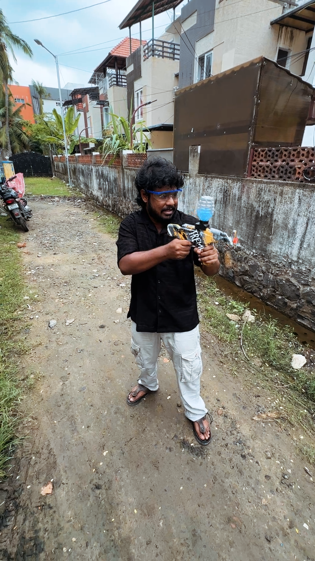 Electric Gel Ball Blaster Toy Gun – High-Speed Water Bullet Shooter for Outdoor Games