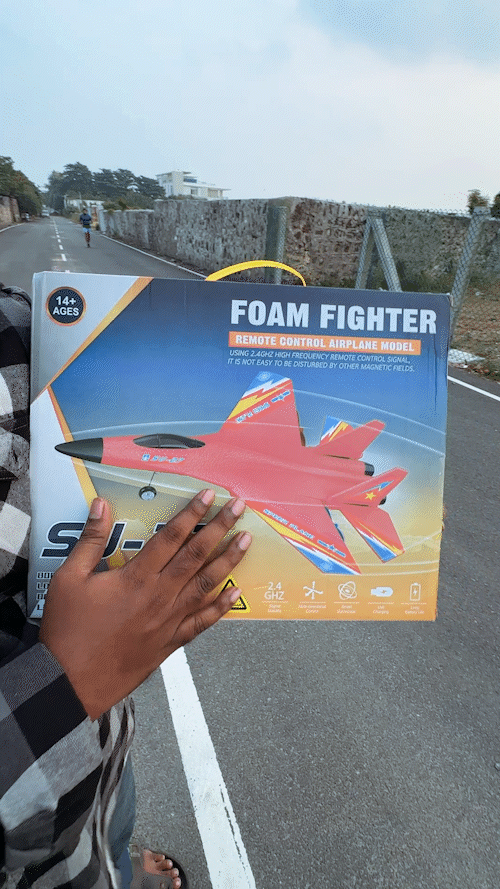 RC Fighter Jet Aircraft with Remote Control