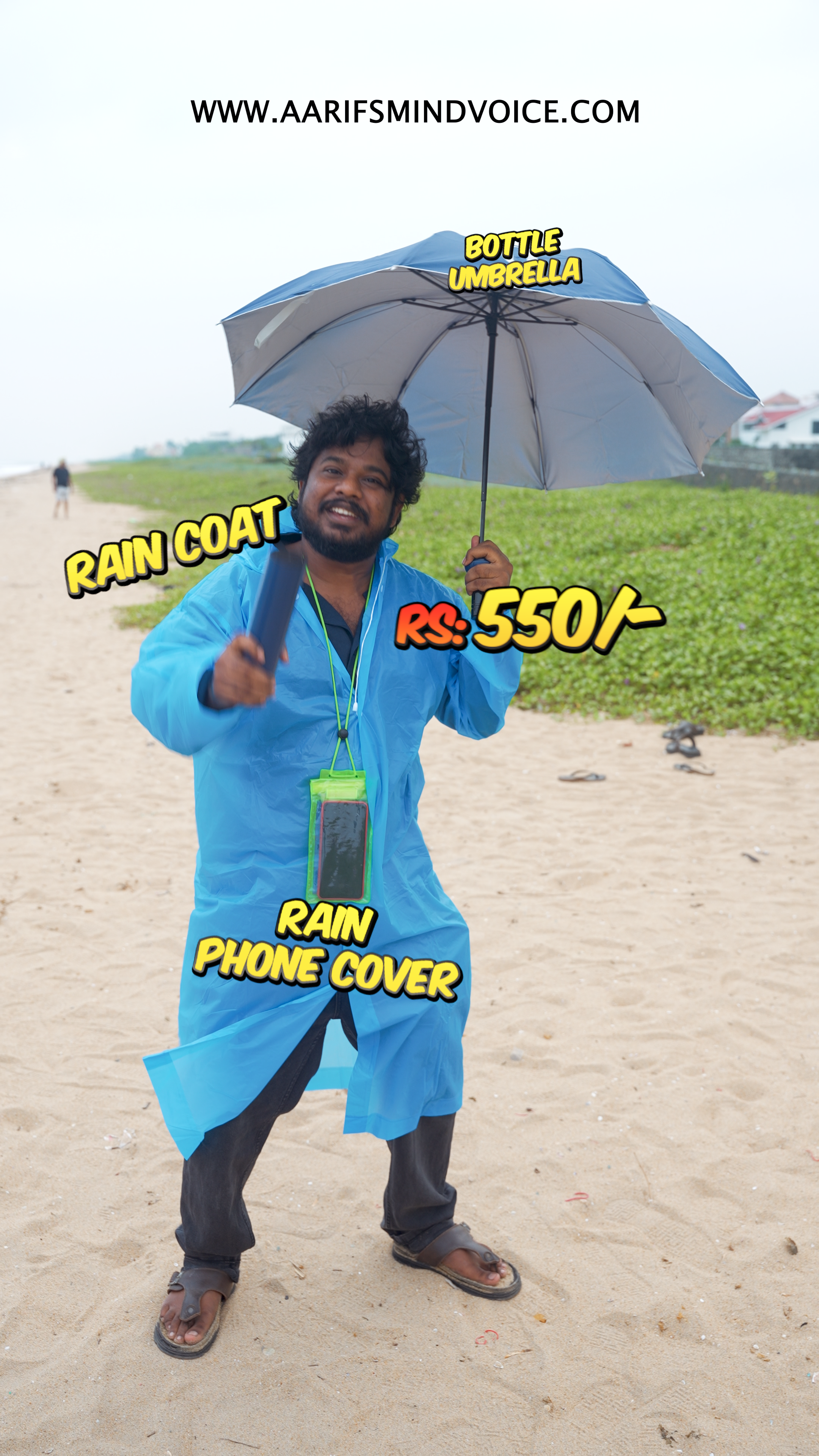 🌧️ Bottle Umbrella COMBO!