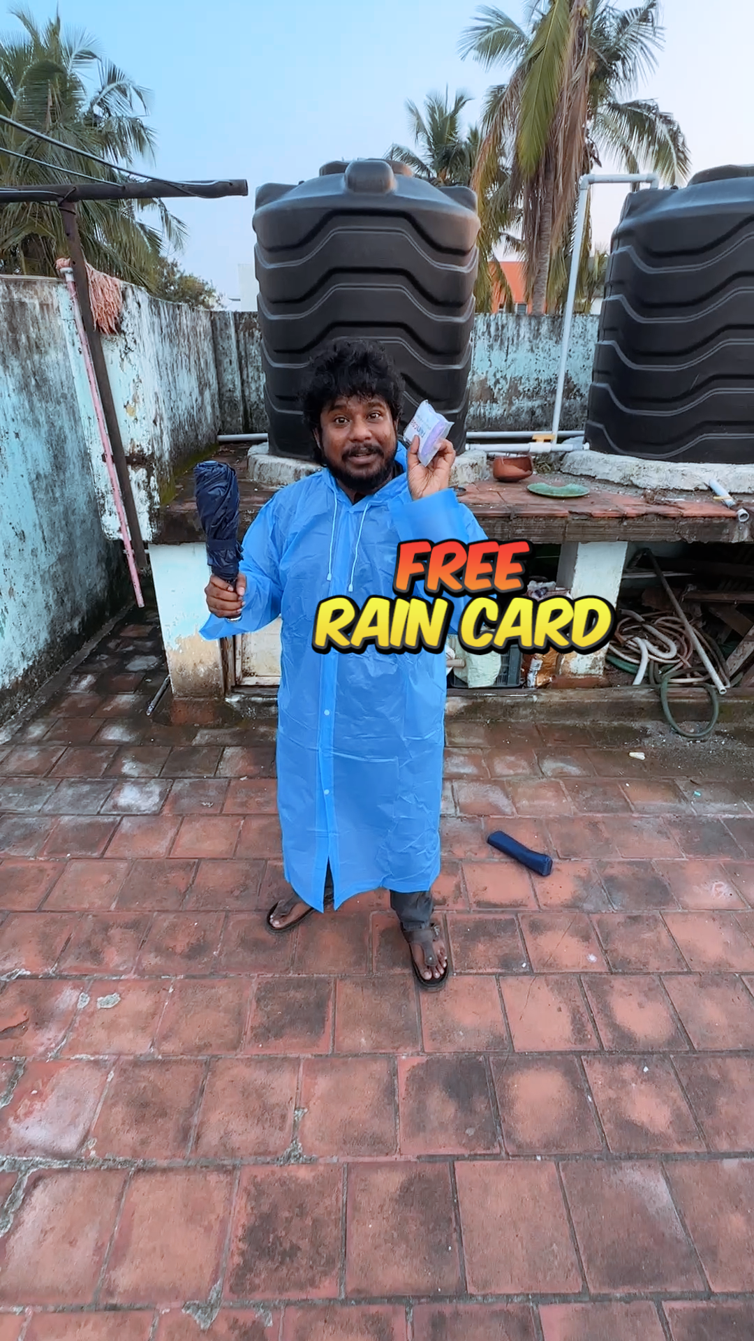 Automatic Umbrella with Light -Combo