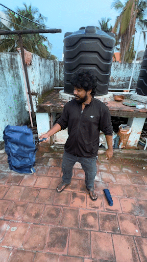 Automatic Umbrella with Light -Combo