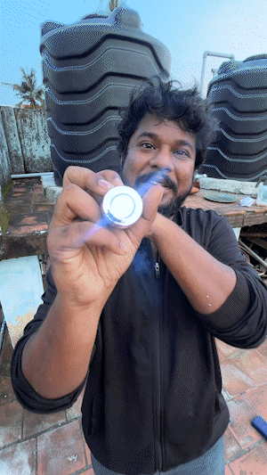 Automatic Umbrella with Light -Combo