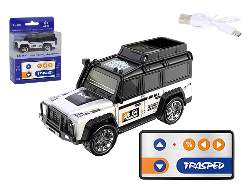 Miniature Defender RC Car -  Metal